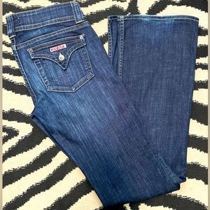 Hudson Dark Indigo Flare Jean